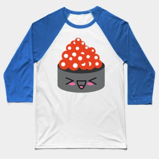 Cute Kawaii Salmon Sushi Baseball T-Shirt